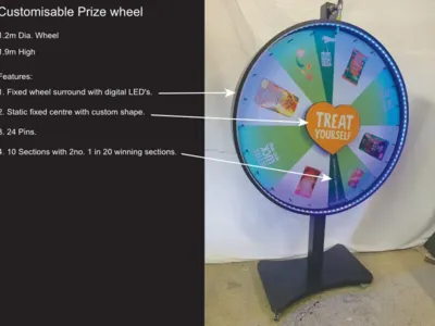 Custom Treat Yourself Prize Wheel-127